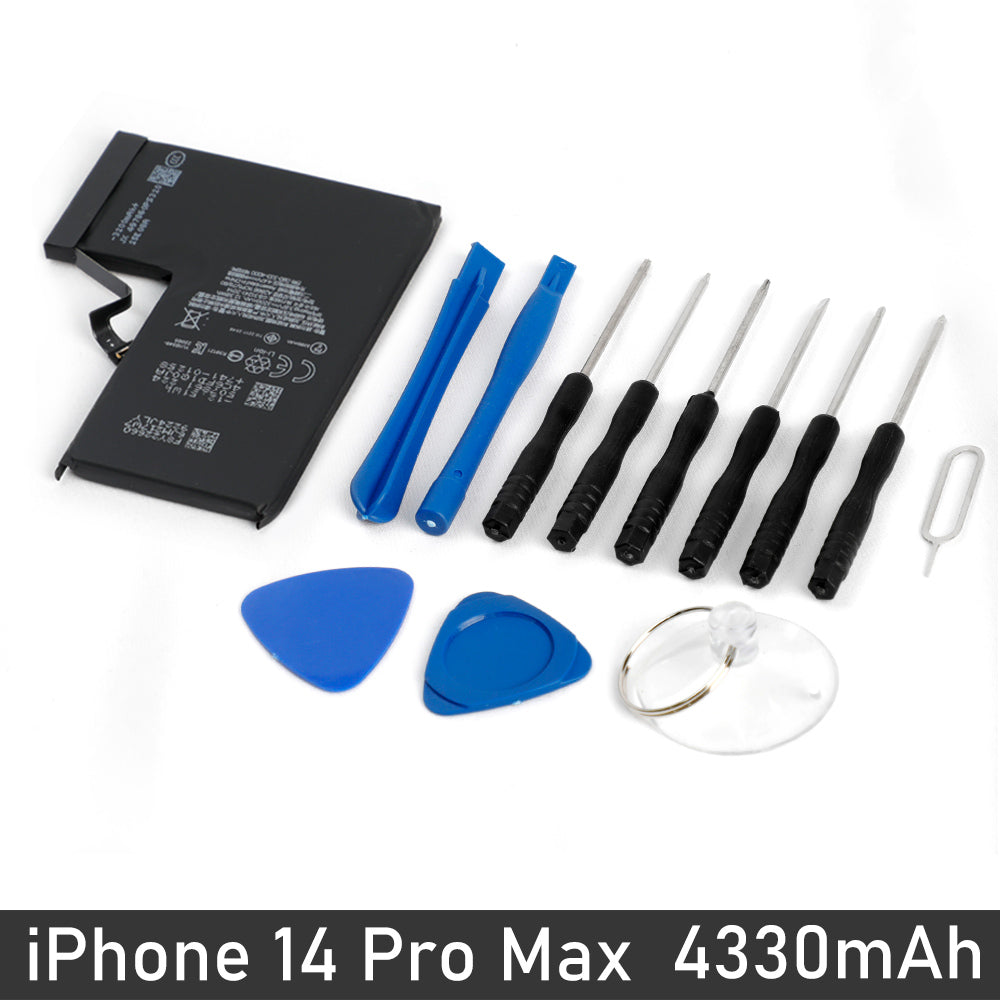 Apple iPhone Repair/ Replacement Battery with Tools Kit for iPhone 15 14 13 12 11 XS Max Pro Max Plus