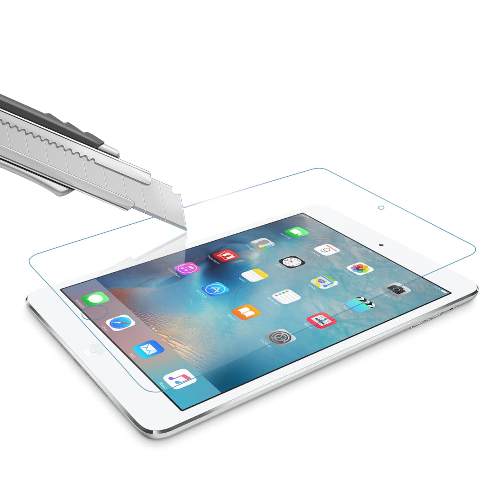Tempered Glass Screen Protector For Apple iPad mini - Eastlakes Electronics