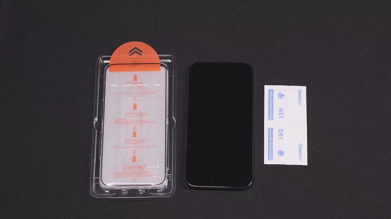 Tempered Glass Screen Protector With Easy Installation Tool For iPhone 14 Pro Max 13 12 11 Xs XR - Eastlakes Electronics