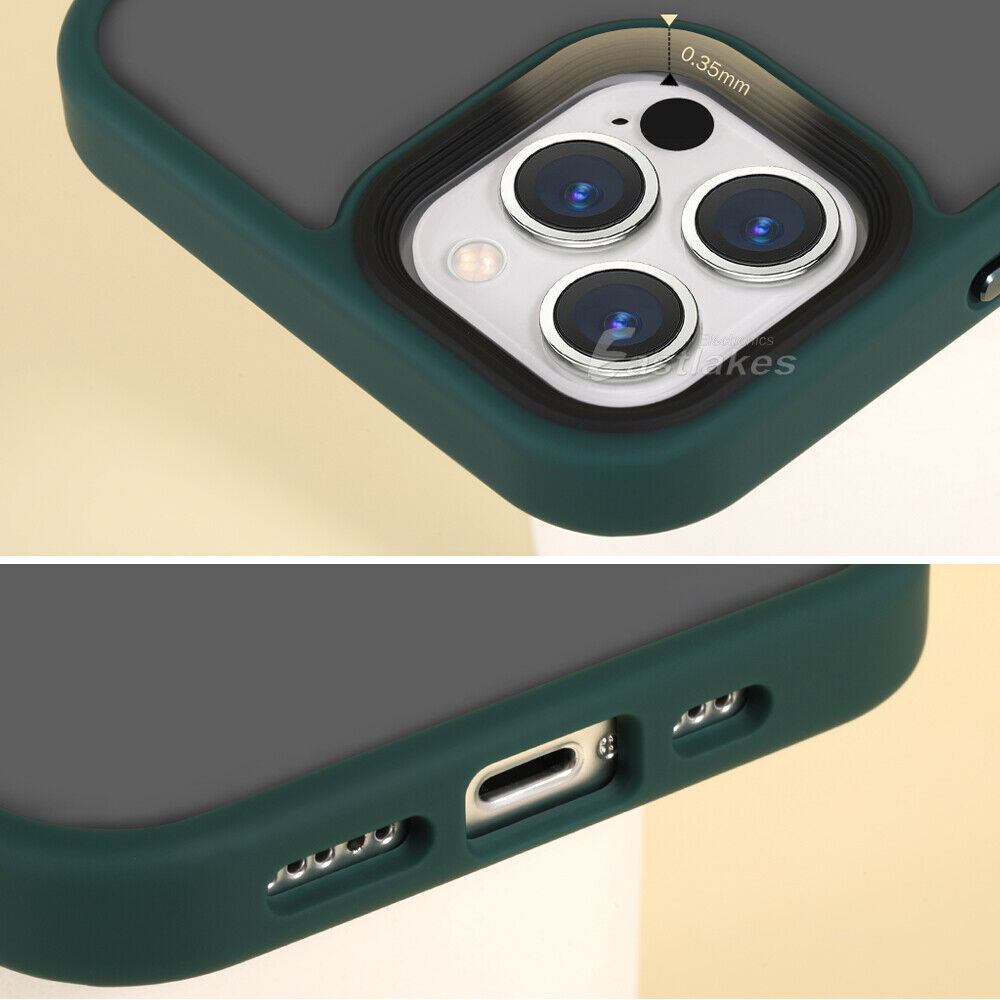 Matte Silicone Bumper Case for iPhone 12 Pro Max mini - Eastlakes Electronics