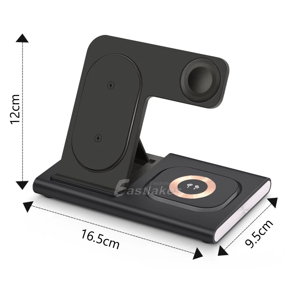 3-in-1 Wireless Charger Dock Charging Station For Samsung Galaxy