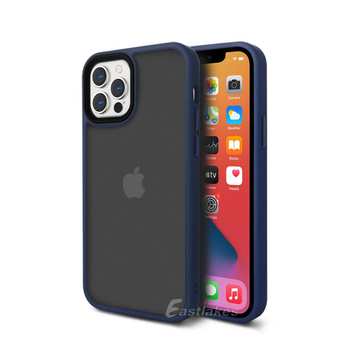 Matte Silicone Bumper Case for iPhone 12 Pro Max mini - Eastlakes Electronics