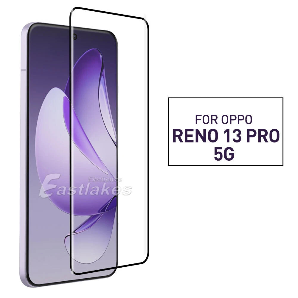 Oppo Tempered Glass Screen Protector A80 A60 A5 Find X5 Lite Reno13 Pro