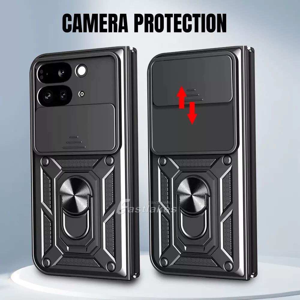 Google Pixel 9 Pro Fold Shockproof Ring Holder Case