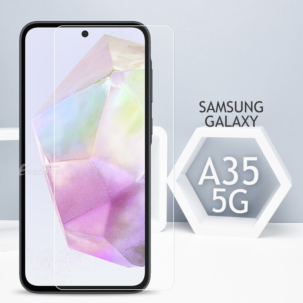 [2 Pack] Tempered Glass Screen Protector for Samsung Galaxy A Series