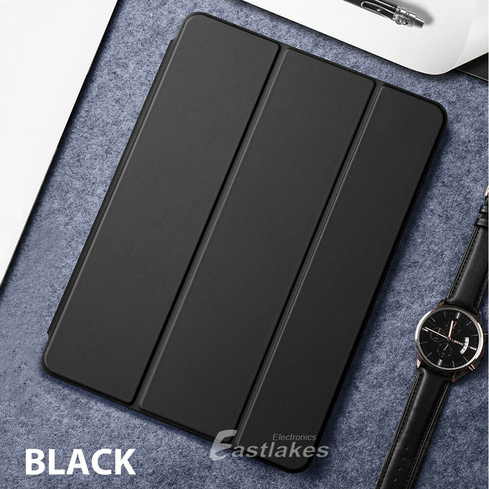 Leather TriFold Smart Stand Cover for iPad Air Pro 10.2 10.5 11 - Eastlakes Electronics
