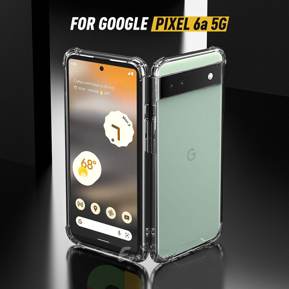 Clear Shockproof Silicone Case for Google Pixel 6a - Eastlakes Electronics Sydney Australia