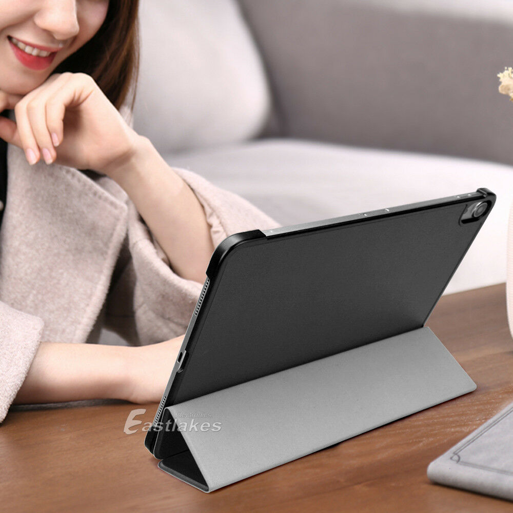 Leather TriFold Smart Stand Cover for iPad Air Pro 10.2 10.5 11 - Eastlakes Electronics