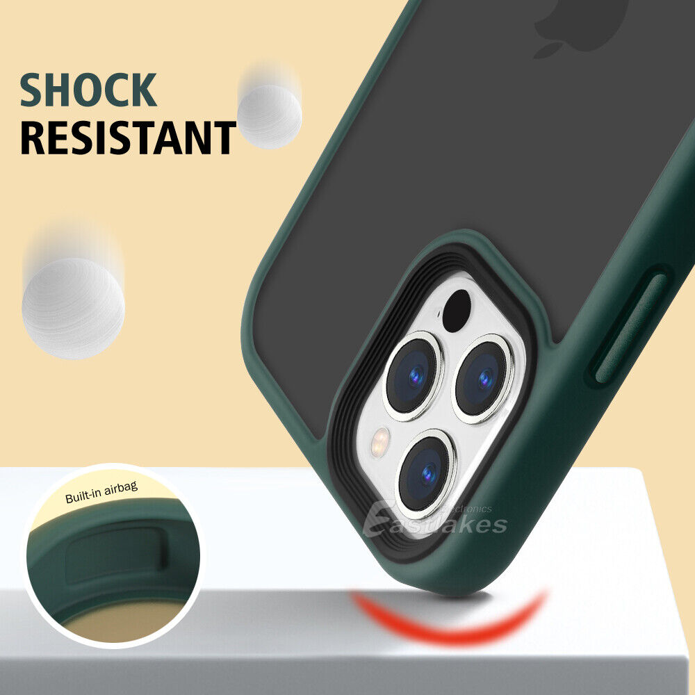 Matte Silicone Bumper Case for iPhone 12 Pro Max mini - Eastlakes Electronics