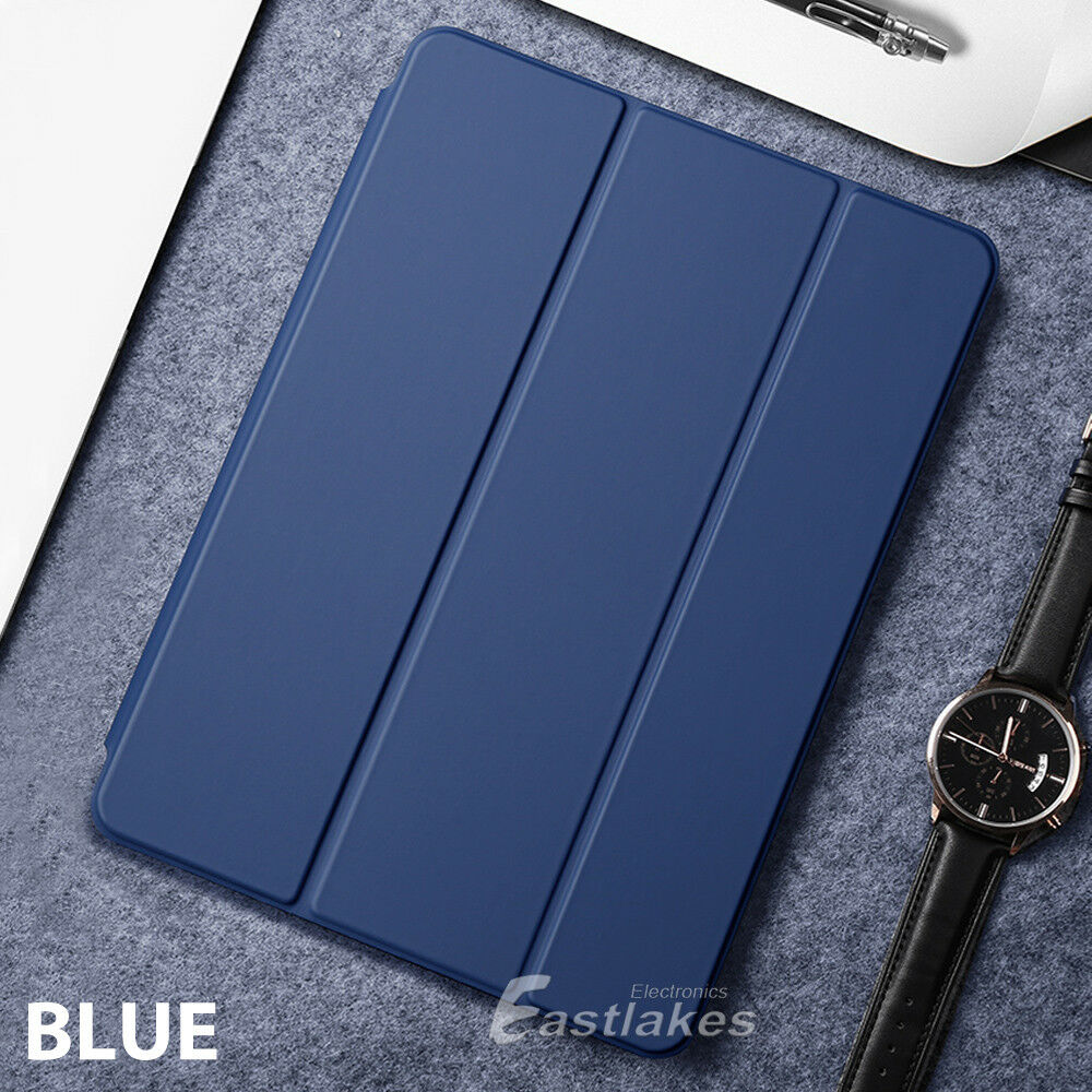 Leather TriFold Smart Stand Cover for iPad Air Pro 10.2 10.5 11 - Eastlakes Electronics
