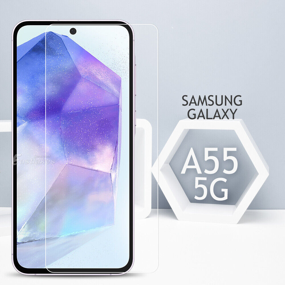 [2 Pack] Tempered Glass Screen Protector for Samsung Galaxy A Series