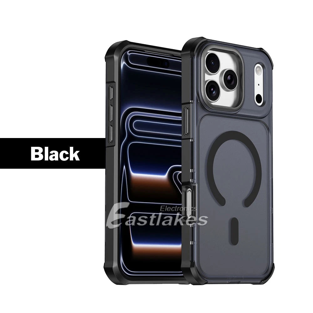 iPhone 15 16 17 Pro max Magsafe Magnetic Armor Case