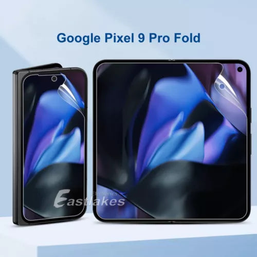 Google Pixel 9 Pro Fold Front and Back Hydrogel Screen Protector Film