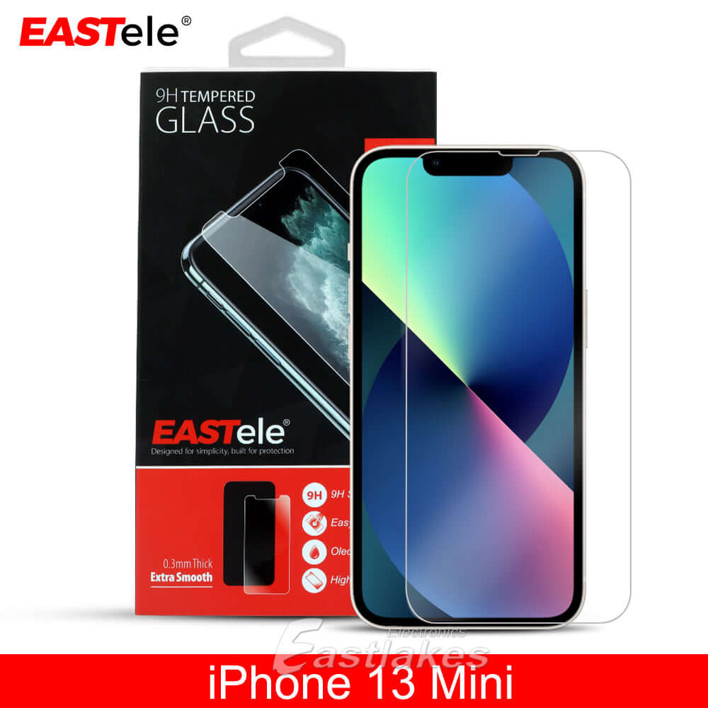 [2 Pack] Eastele iPhone Tempered Glass Screen Protector Gold Label - Eastlakes Electronics
