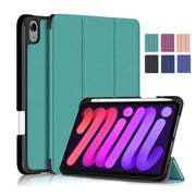 Leather Folio Smart Case For Apple iPad mini 6 - Eastlakes Electronics