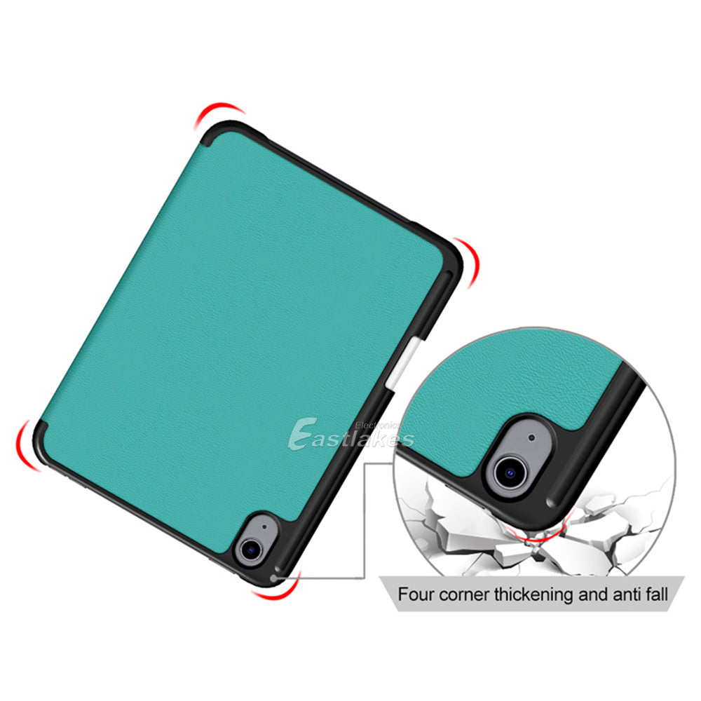 Leather Folio Smart Case For Apple iPad mini 6 - Eastlakes Electronics