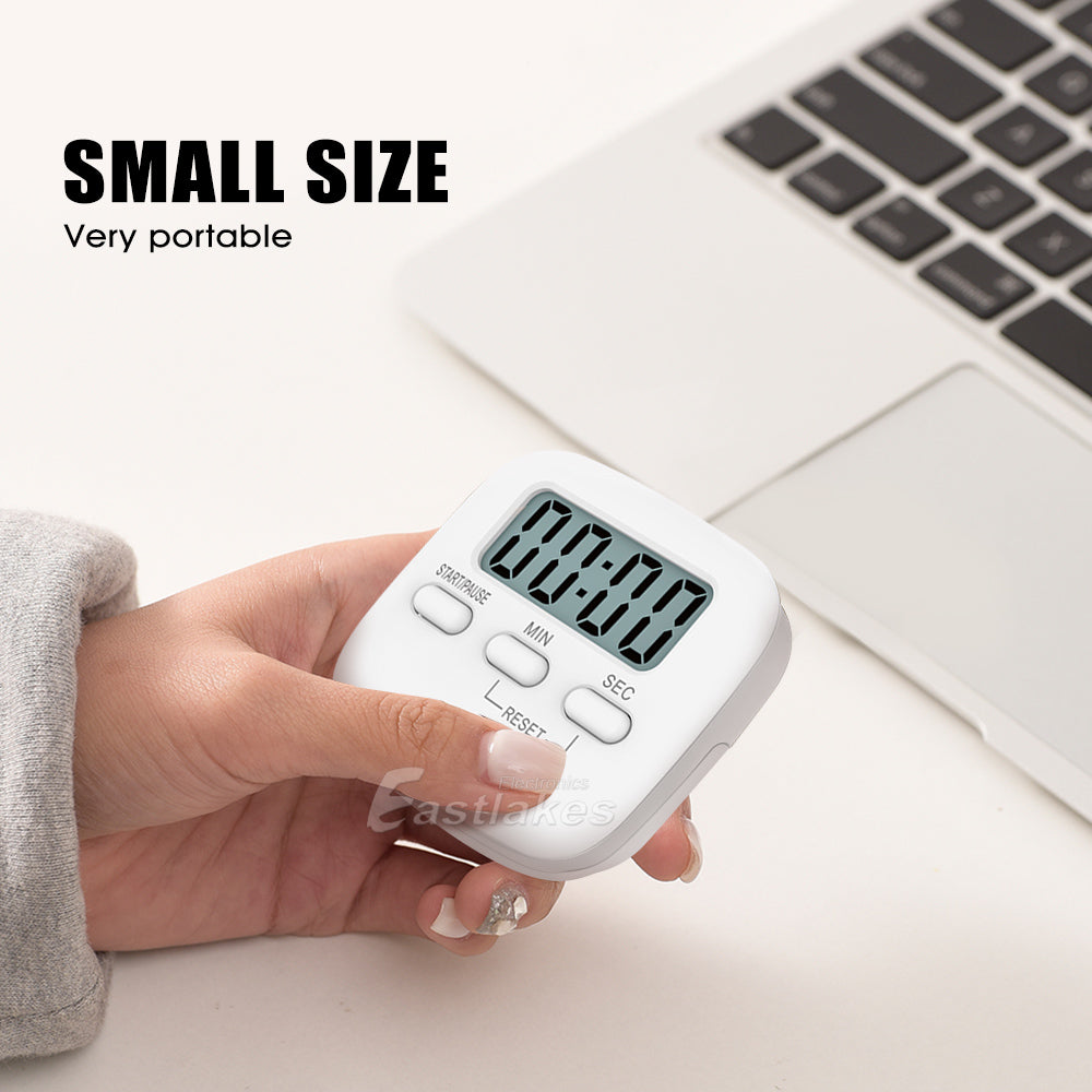 Magnetic Digital LED Kitchen Cooking Timer - Eastlakes Electronics