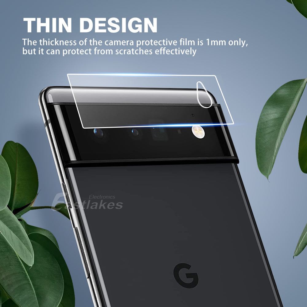 Google Pixel 6 Tempered Glass Camera Lens Protector - Eastlakes Electronics