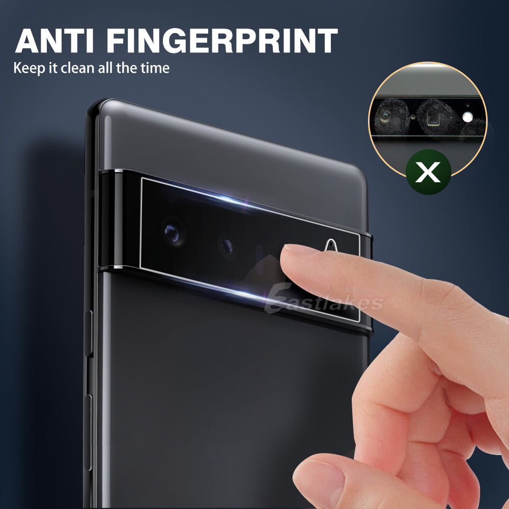 Google Pixel 6 Tempered Glass Camera Lens Protector - Eastlakes Electronics