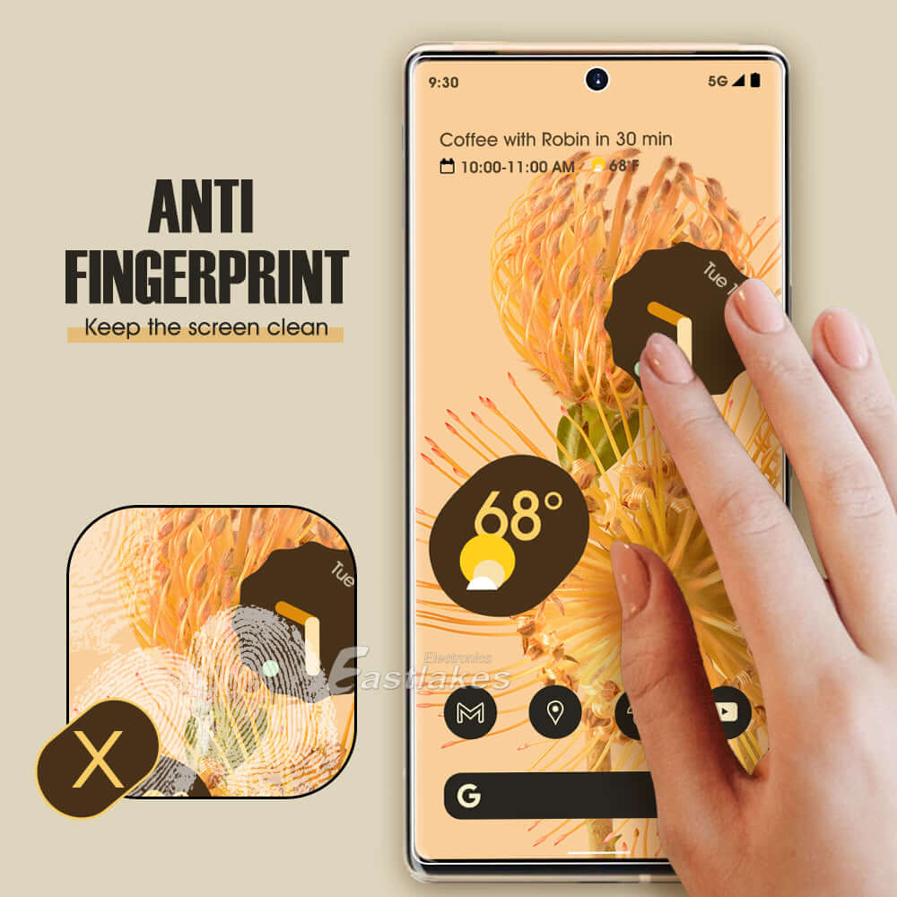 Google Pixel 6 Hydrogel Screen Protector - Eastlakes Electronics