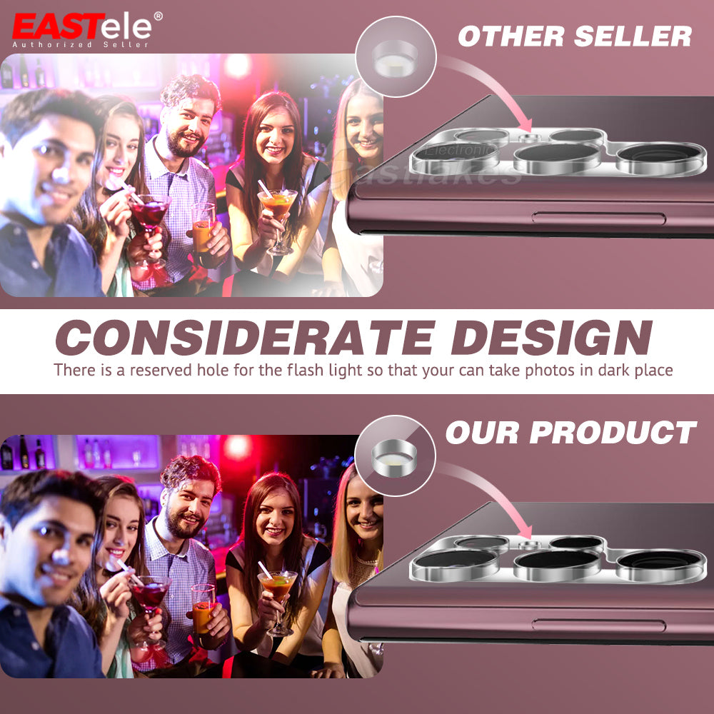 EASTele Camera Lens Tempered Glass Protector For Samsung Galaxy S22 Series - Eastlakes Electronics