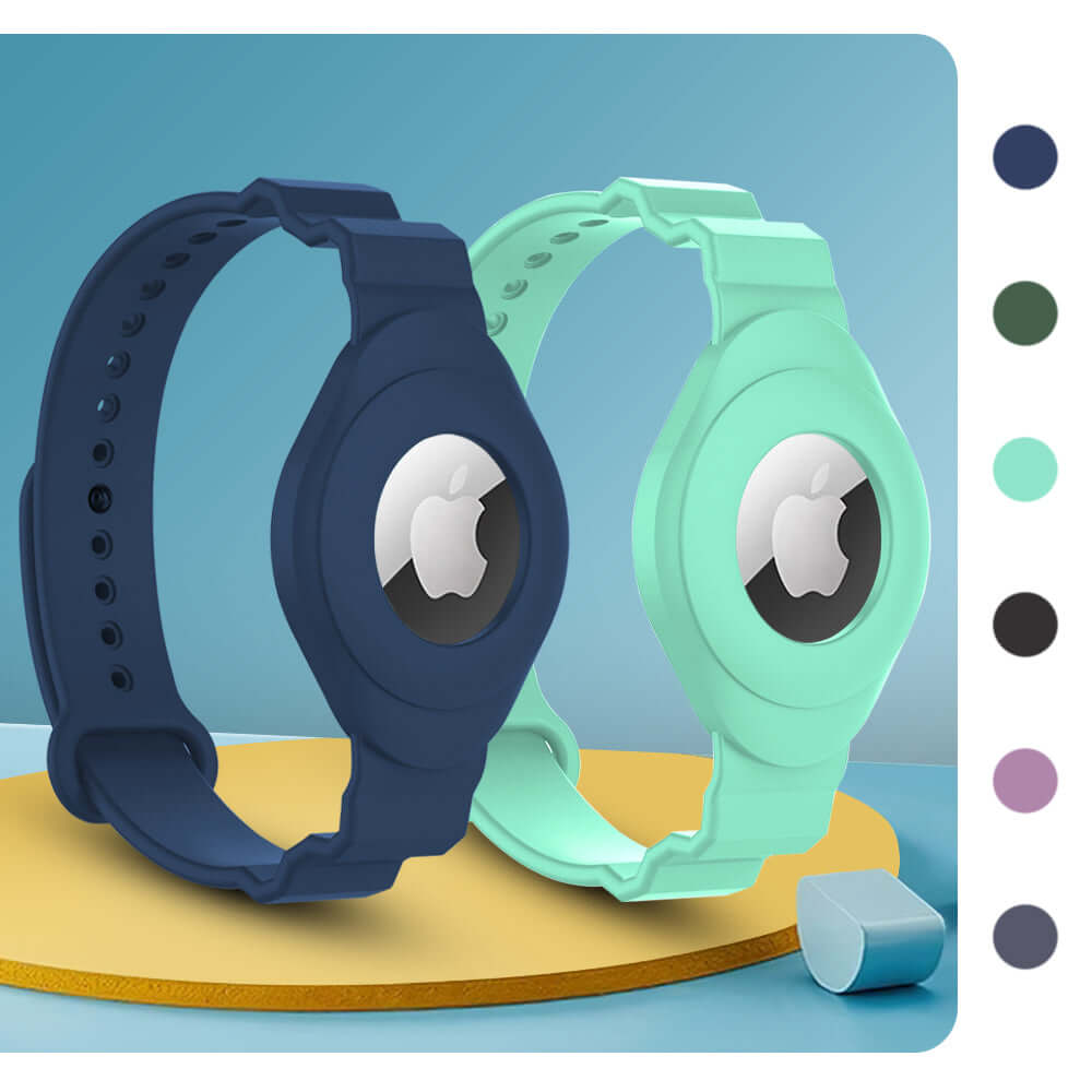 Apple Airtag Silicone Wristband Bracelet