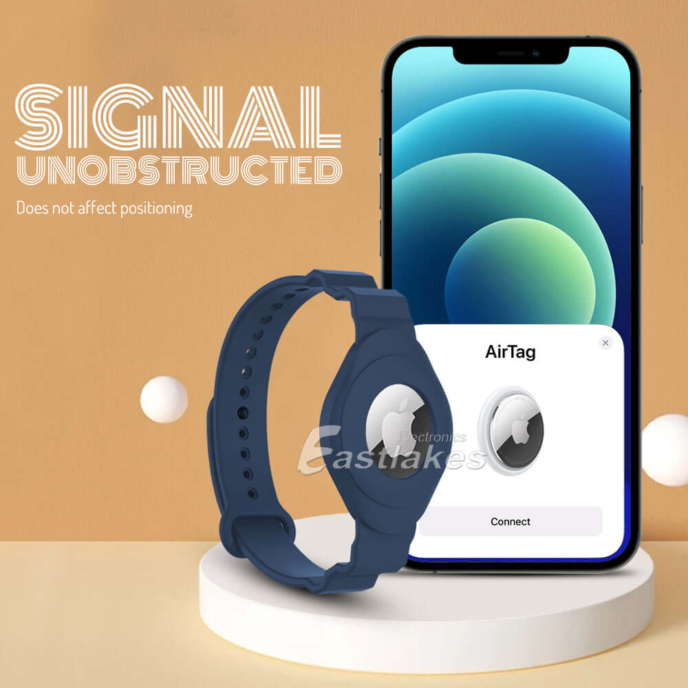 Apple Airtag Silicone Wristband Bracelet