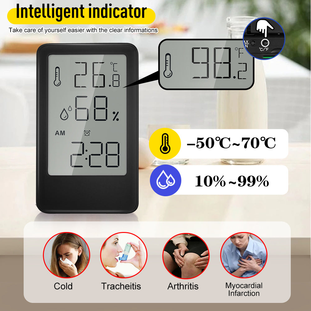 Digital Humidity Hygrometer Thermometer - Eastlakes Electronics