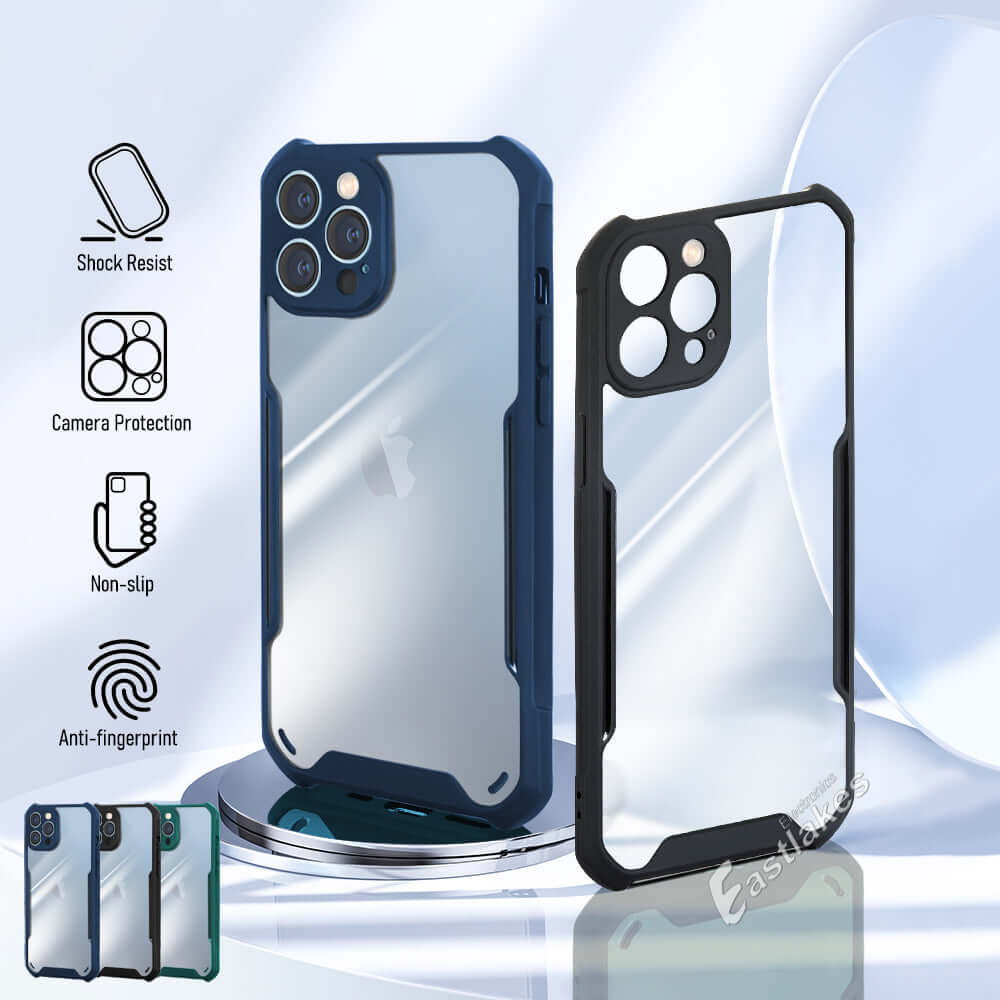 Shockproof Hybrid Case Cover For iPhone 13 12 11 X 8 7 - Eastlakes Electronics