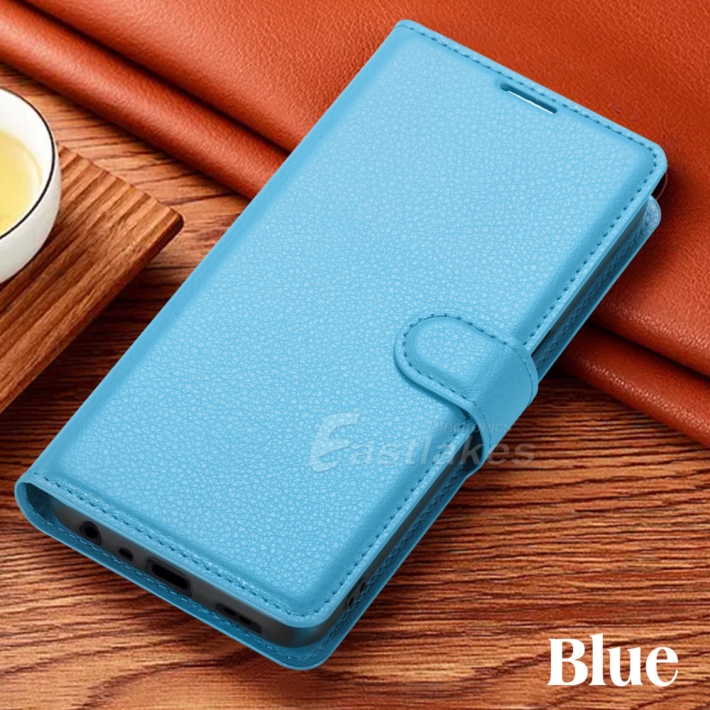 Leather Wallet Case For OPPO A16s A54s A54 A74 A93 - Eastlakes Electronics