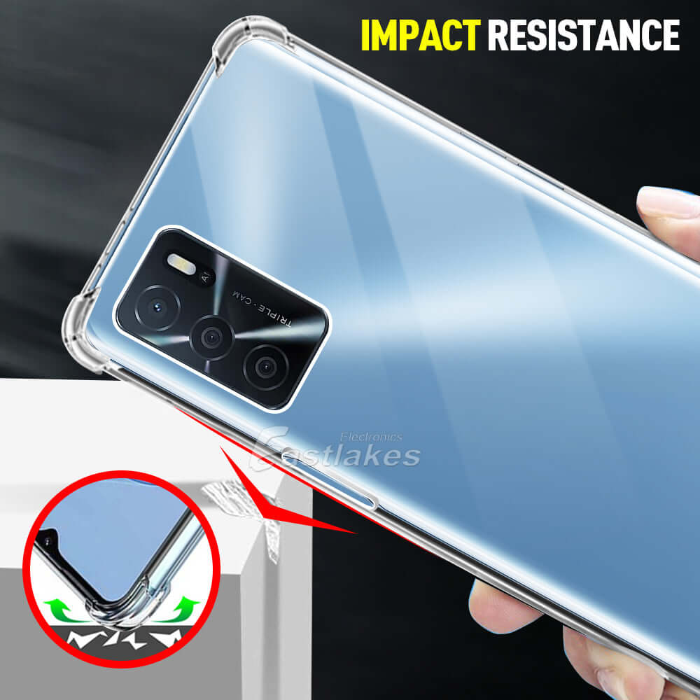 Heavy Duty Silicone Case Cover For Oppo A16S A54S - Eastlakes Electronics