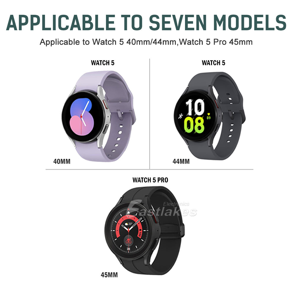 Silicone Watch Band For Samsung Galaxy Watch 5 / 5 Pro - Eastlakes Electronics