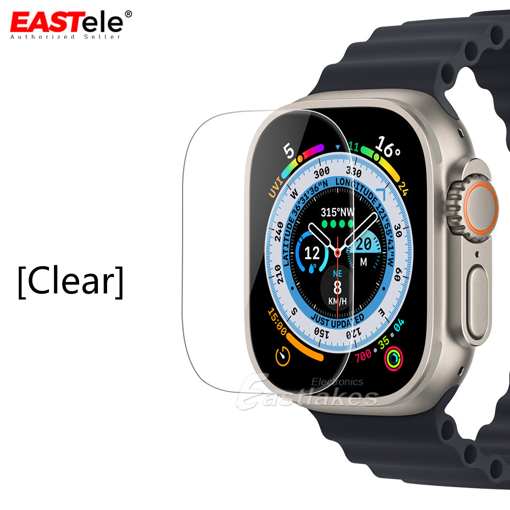 Tempered Glass FULL COVER Screen Protector For Apple Watch - Eastlakes Electronics