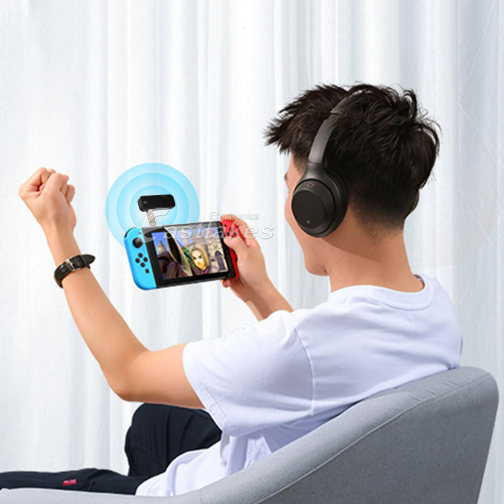 Bluetooth 5.0 Transmitter Receiver Audio Adapter AUX 3.5mm TV CAR PC Speaker - Eastlakes Electronics