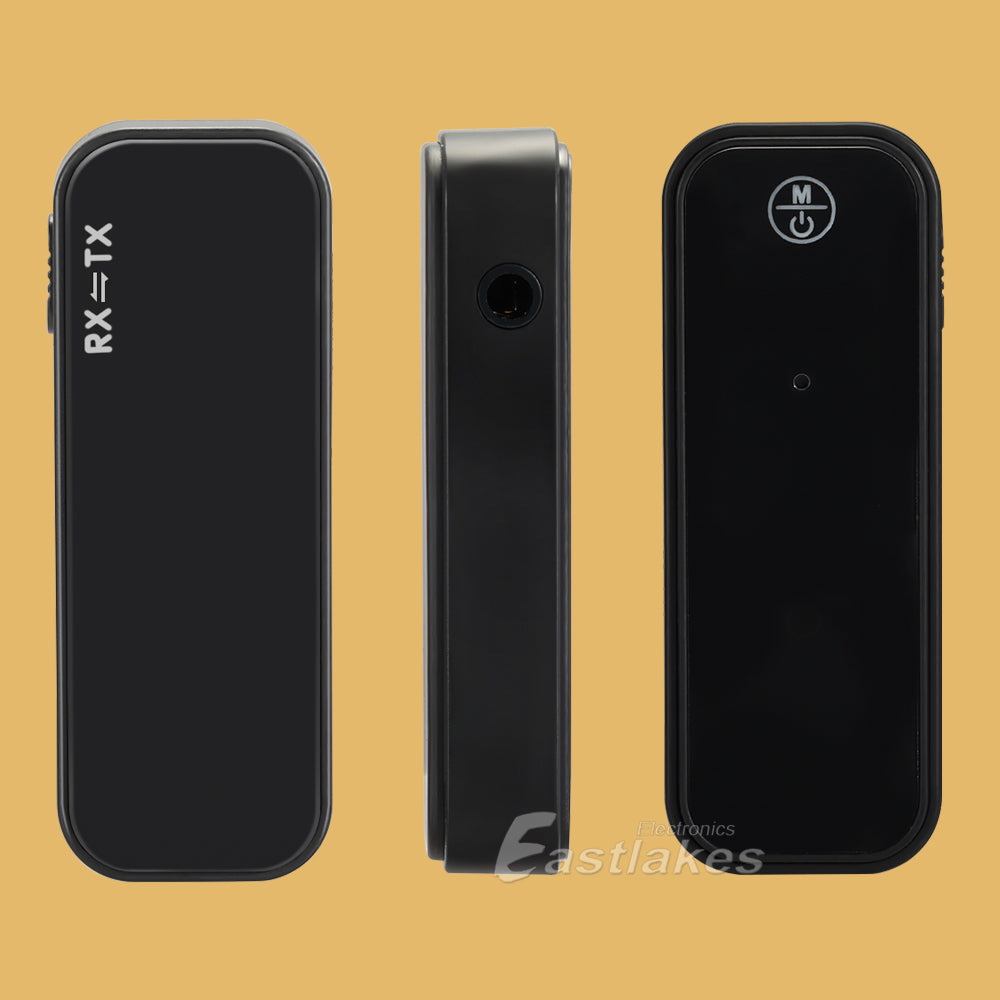 Bluetooth 5.0 Transmitter Receiver Audio Adapter AUX 3.5mm TV CAR PC Speaker - Eastlakes Electronics