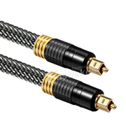 Premium Toslink Optical Fibre Gold Plated Digital Audio Cable - Eastlakes Electronics
