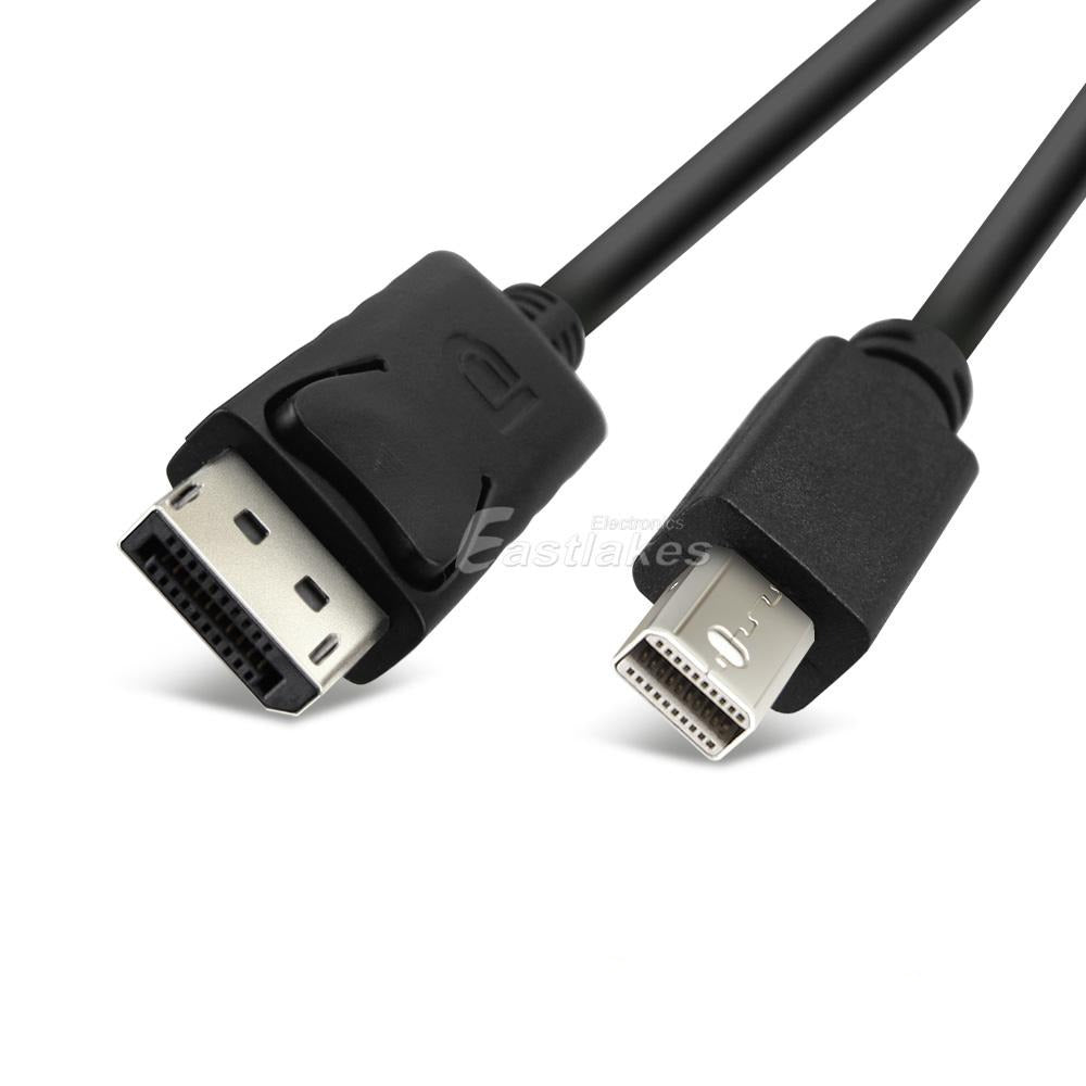 [1.8M] Mini DisplayPort to DisplayPort Cable - Eastlakes Electronics