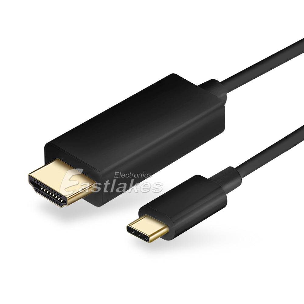 [1.8m / 6ft] USB-C to HDMI Converter Cable 4K UHD - Eastlakes Electronics
