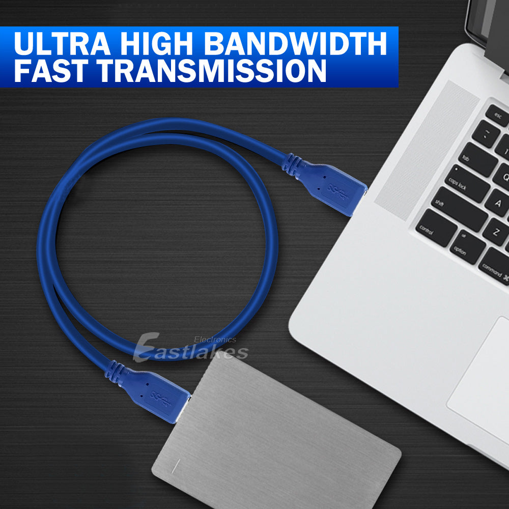 1.5M USB to USB 3.0 Type A Cable Male to Male - Eastlakes Electronics