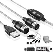 USB To MIDI Cable Converter - Eastlakes Electronics