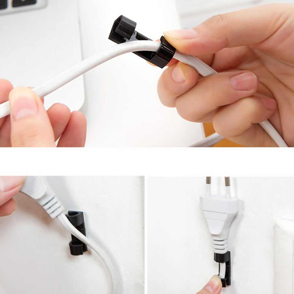 Self-Adhesive Cord Wire Management Organizer - Eastlakes Electronics