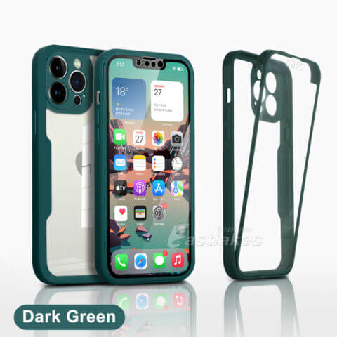 Full Body Case for Apple iPhone 13 12 11 X 8 7 SE - Eastlakes Electronics