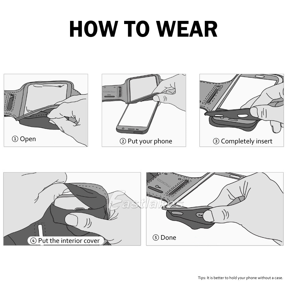 Exercise Armband Case for Apple - Eastlakes Electronics