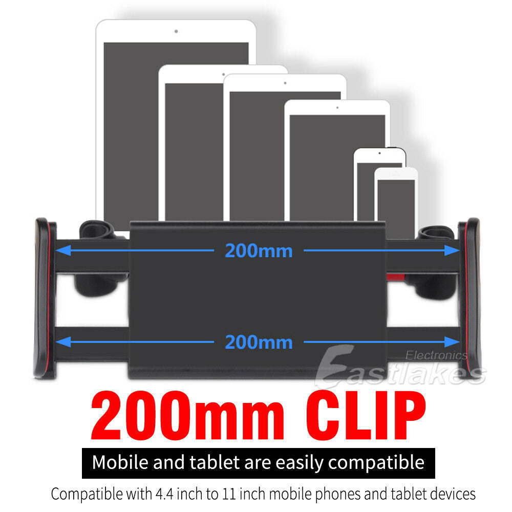 Universal Headrest Car Seat Mount Holder for Mobile Phone and Tablet - Eastlakes Electronics