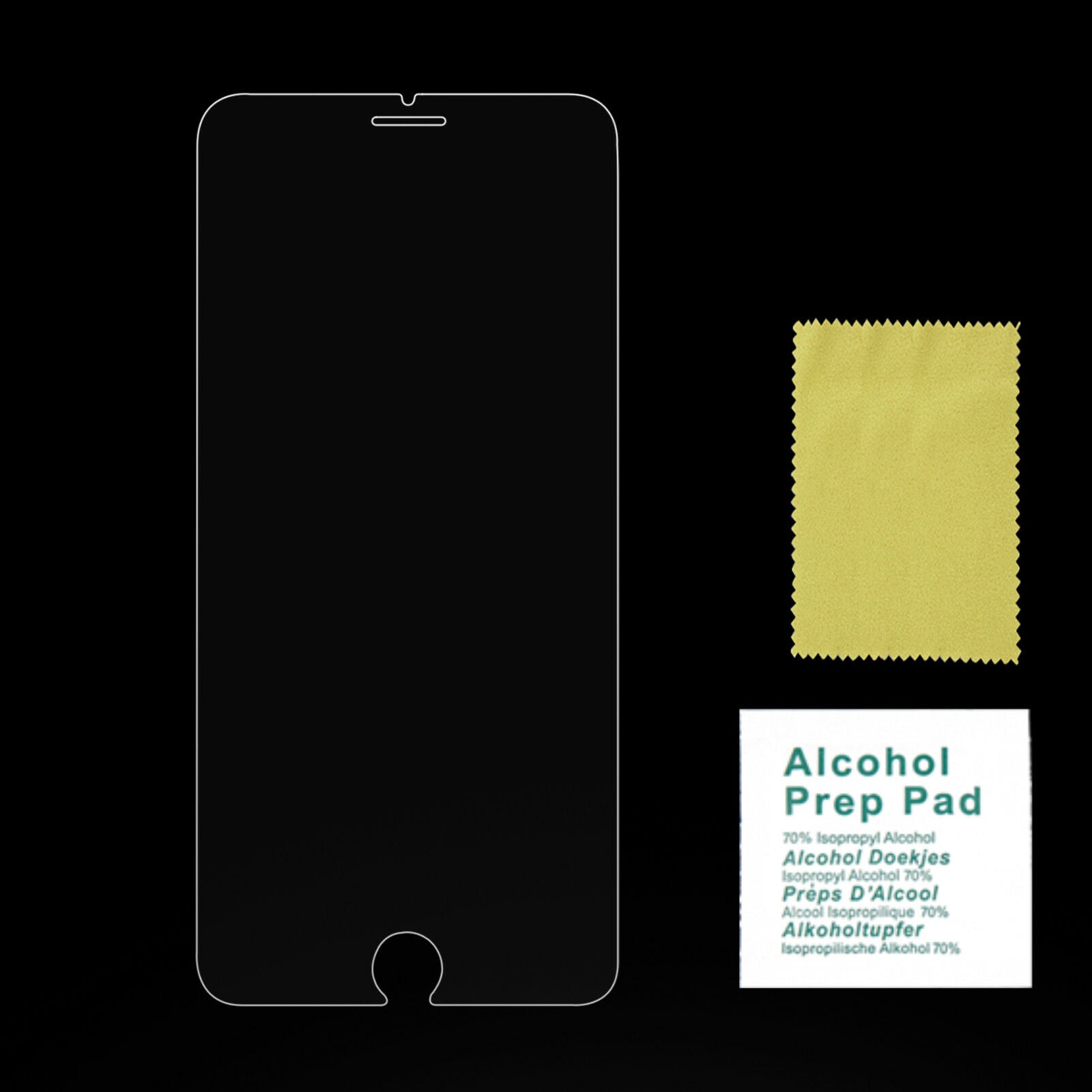 Tempered Glass Screen Protector for Apple iPhone 7 6S Plus - Eastlakes Electronics