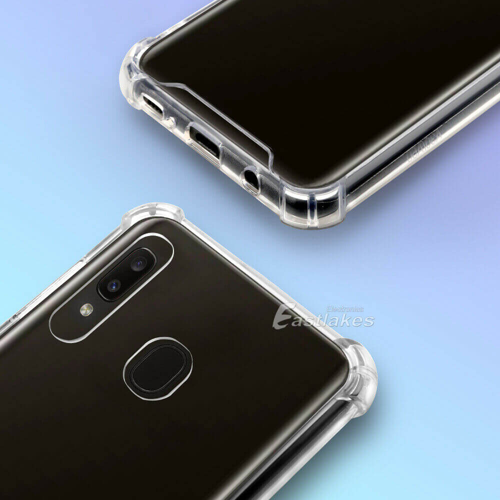 Shockproof Clear Silicone Case for Samsung Galaxy A Series - Eastlakes Electronics