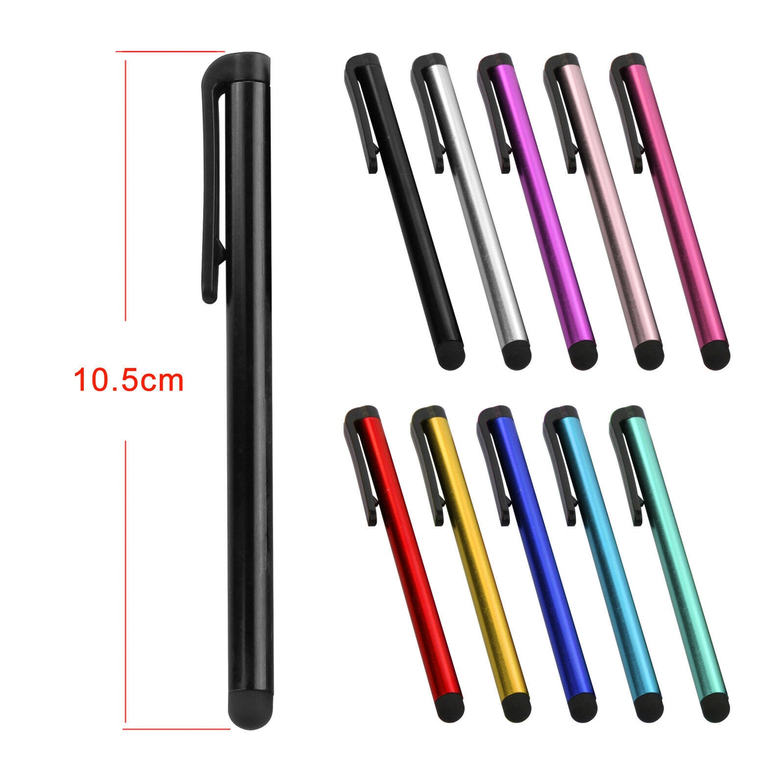 Capacitive Stylus Touch Screen Pen [10 Pack] - Eastlakes Electronics