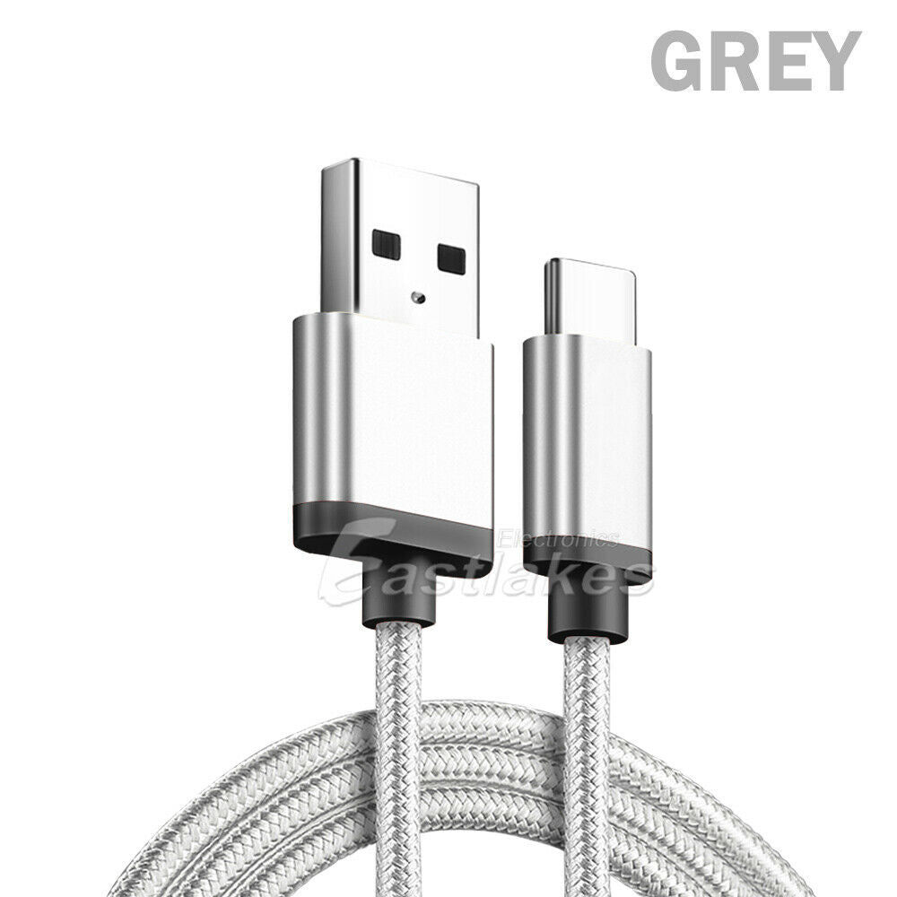 [2 Pack] USB 3.1 Type C Fast Charge USB-C Data Cable - Eastlakes Electronics