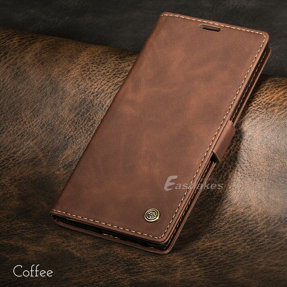Leather Wallet Case for Samsung S10 Note 10 Plus 5G S20 S21 S22 Ultra - Eastlakes Electronics