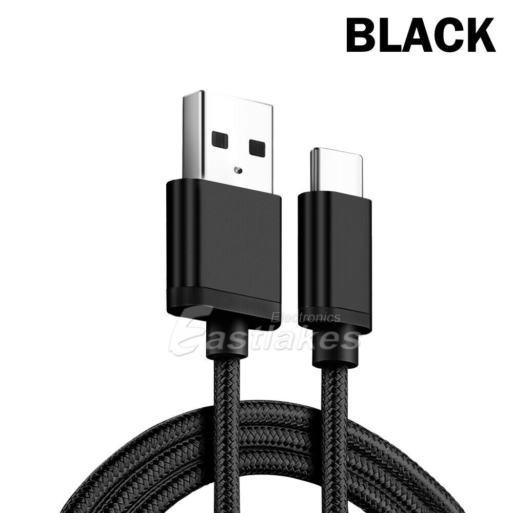 [2 Pack] USB 3.1 Type C Fast Charge USB-C Data Cable - Eastlakes Electronics